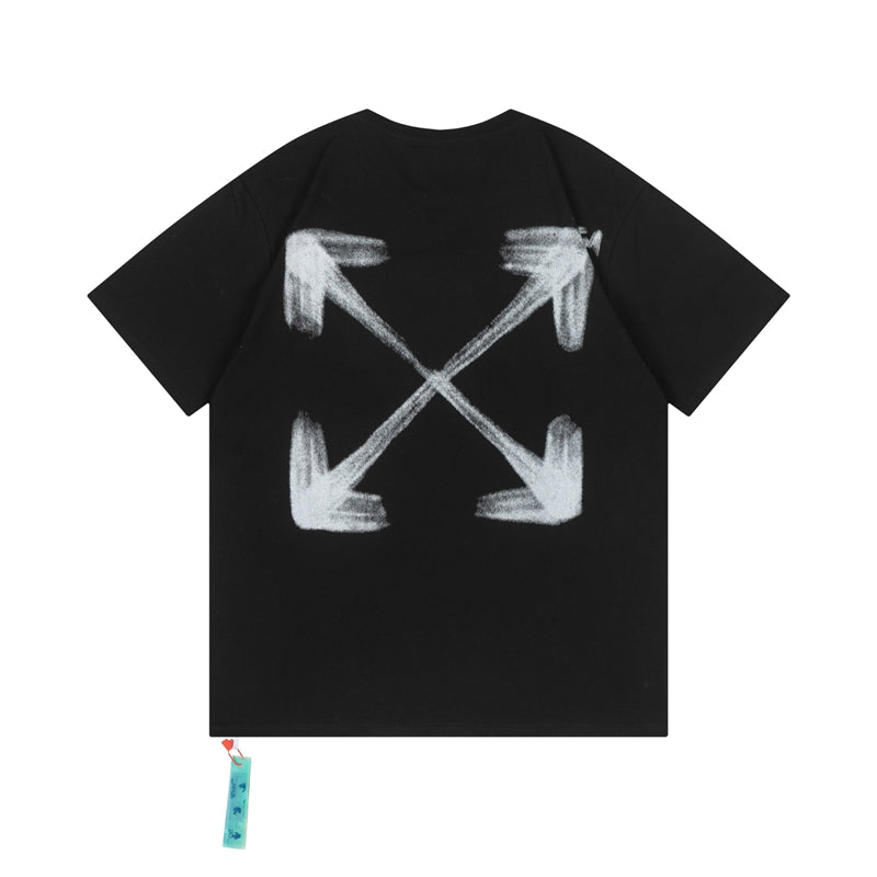 Off-white Men's and Women's Short-sleeved T-shirts