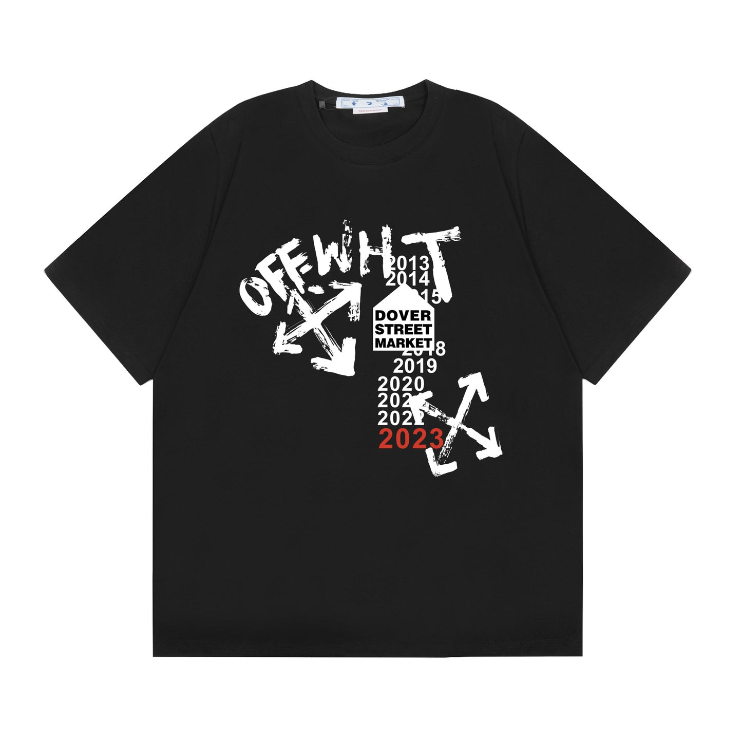 Off-white Men's and Women's Short-sleeved T-shirts