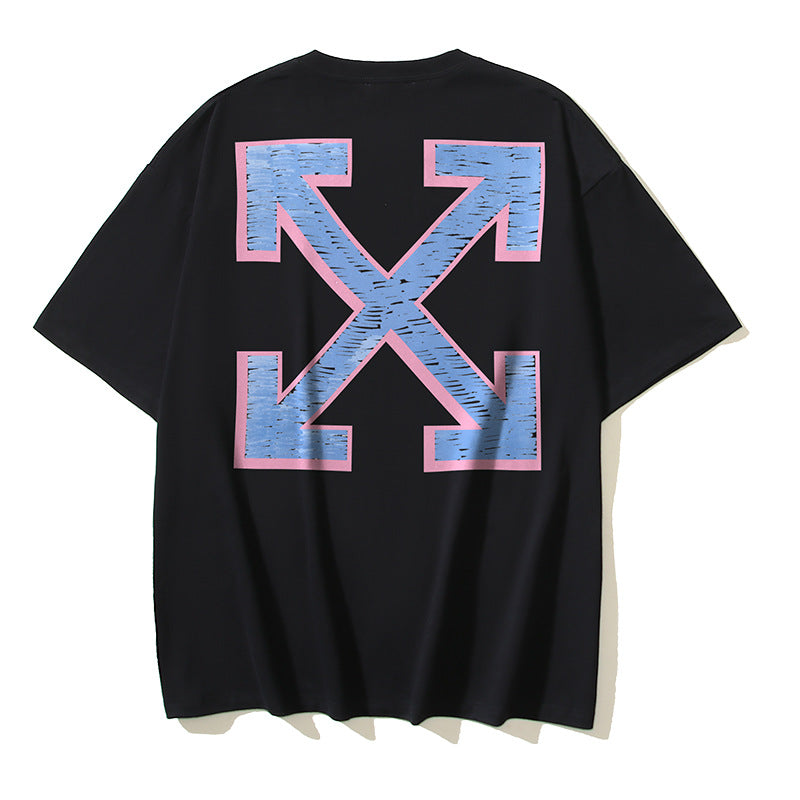 Off-white Men's and Women's Short-sleeved T-shirts