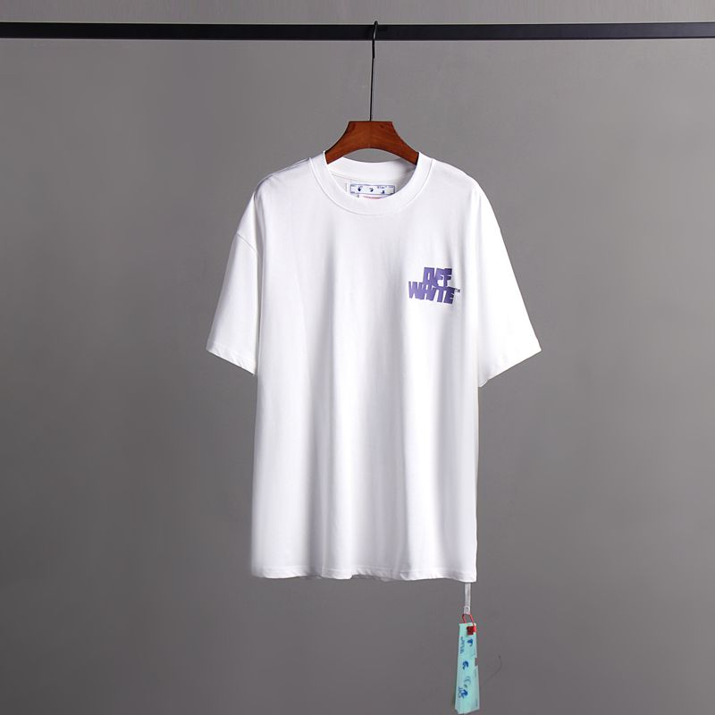 Off-white Men's and Women's Short-sleeved T-shirts