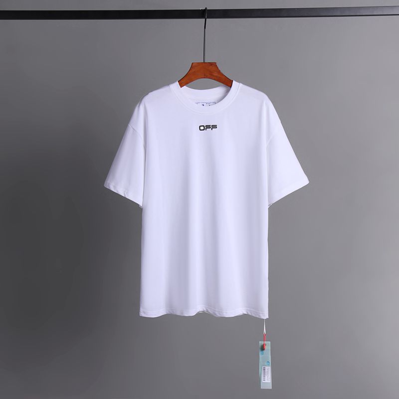 Off-white Men's and Women's Short-sleeved T-shirts