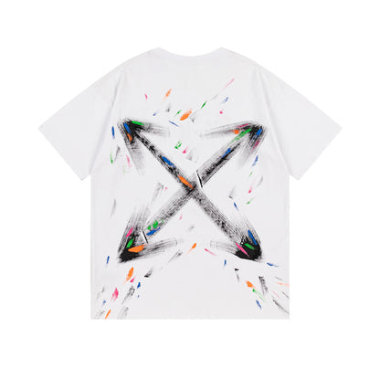Off-white Men's and Women's Short-sleeved T-shirts