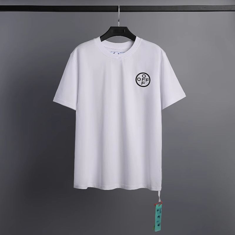 Off-white Men's and Women's Short-sleeved T-shirts