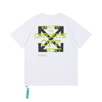 Off-white Men's and Women's Short-sleeved T-shirts