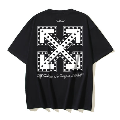 Off-white Men's and Women's Short-sleeved T-shirts