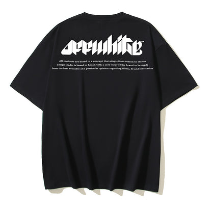 Off-white Men's and Women's Short-sleeved T-shirts