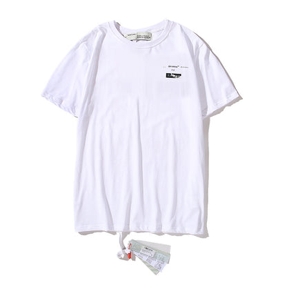 Off-white Men's and Women's Short-sleeved T-shirts