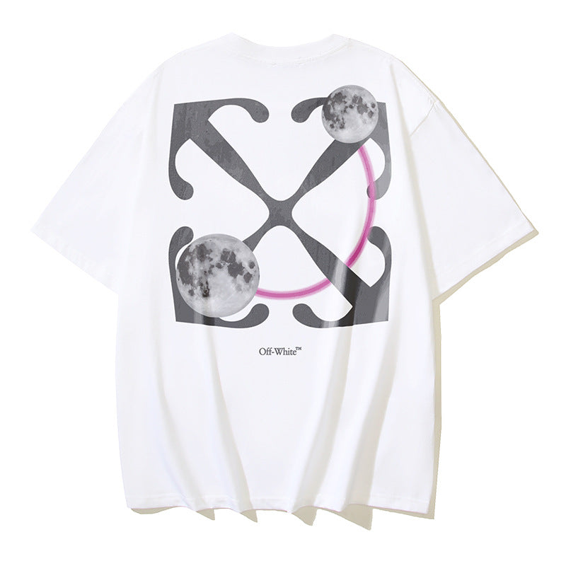 Off-white Men's and Women's Short-sleeved T-shirts