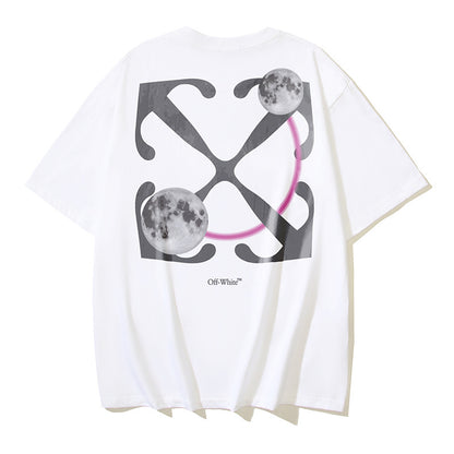 Off-white Men's and Women's Short-sleeved T-shirts