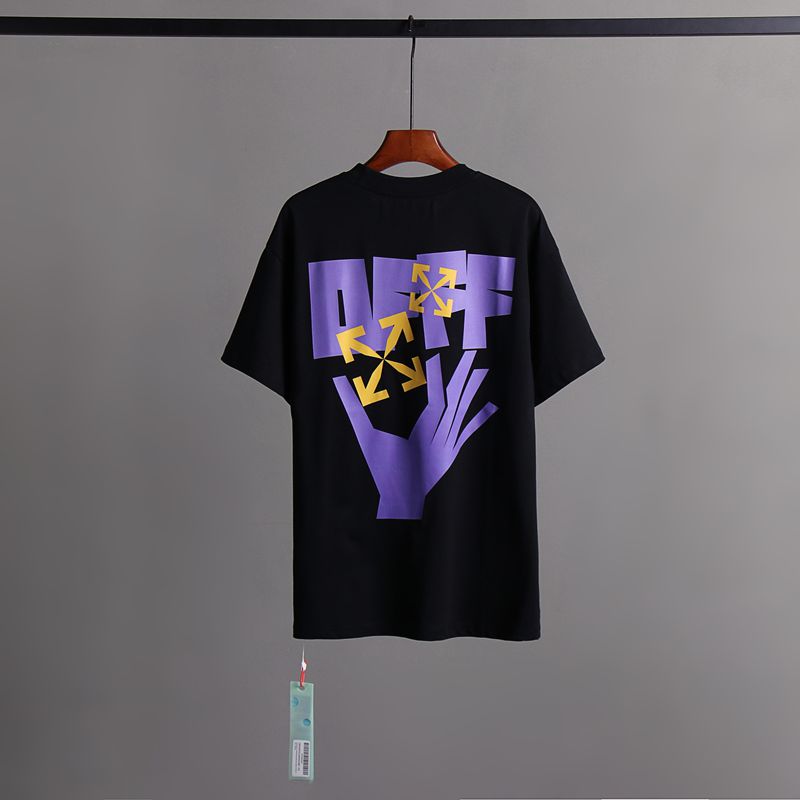 Off-white Men's and Women's Short-sleeved T-shirts