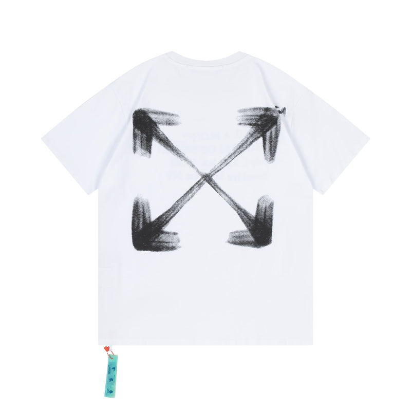 Off-white Men's and Women's Short-sleeved T-shirts