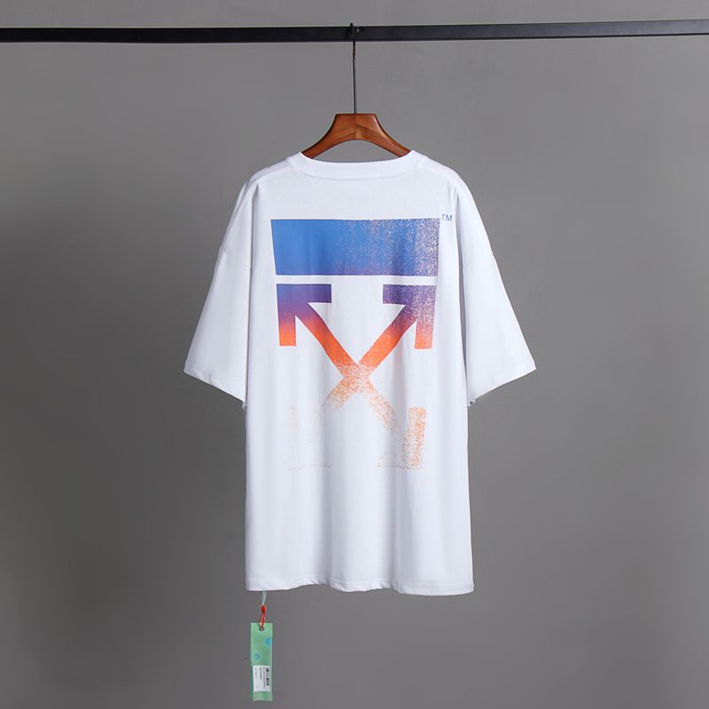 Off-white Men's and Women's Short-sleeved T-shirts