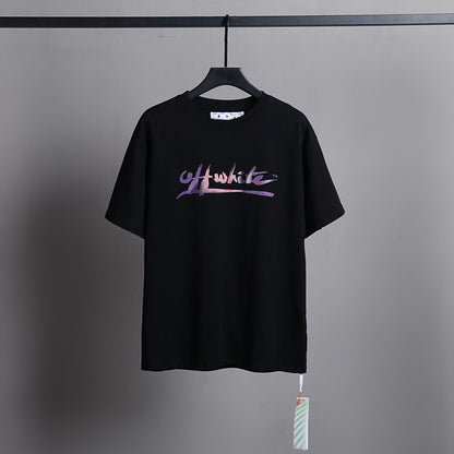Off-white Men's and Women's Short-sleeved T-shirts
