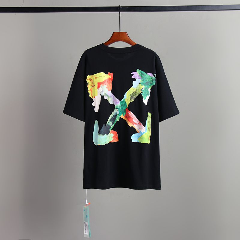 Off-white Men's and Women's Short-sleeved T-shirts