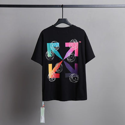 Off-white Men's and Women's Short-sleeved T-shirts