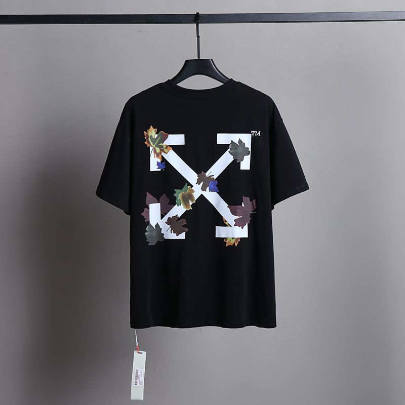 Off-white Men's and Women's Short-sleeved T-shirts