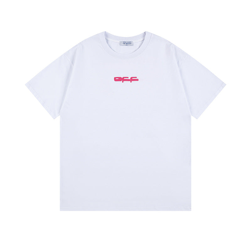 Off-white Men's and Women's Short-sleeved T-shirts