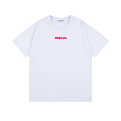 Off-white Men's and Women's Short-sleeved T-shirts
