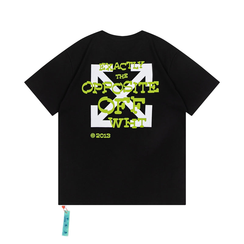 Off-white Men's and Women's Short-sleeved T-shirts