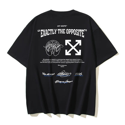 Off-white Men's and Women's Short-sleeved T-shirts