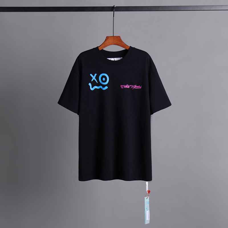 Off-white Men's and Women's Short-sleeved T-shirts