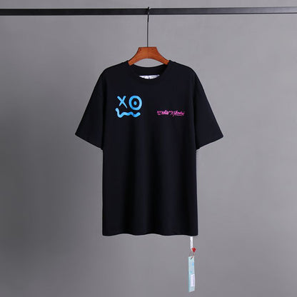 Off-white Men's and Women's Short-sleeved T-shirts
