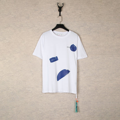 Off-white Men's and Women's Short-sleeved T-shirts