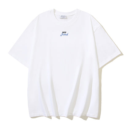 Off-white Men's and Women's Short-sleeved T-shirts