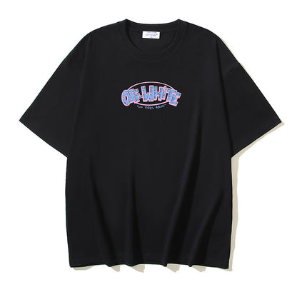 Off-white Men's and Women's Short-sleeved T-shirts