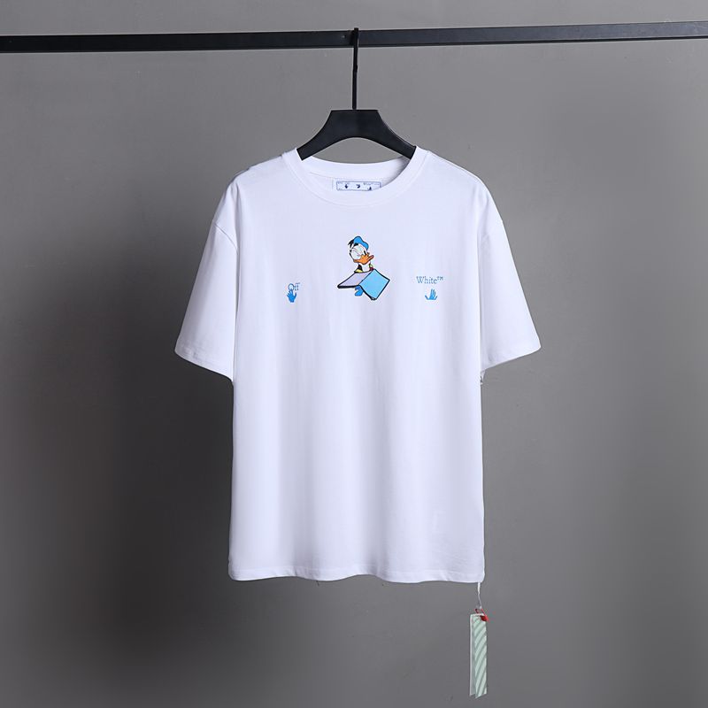 Off-white Men's and Women's Short-sleeved T-shirts