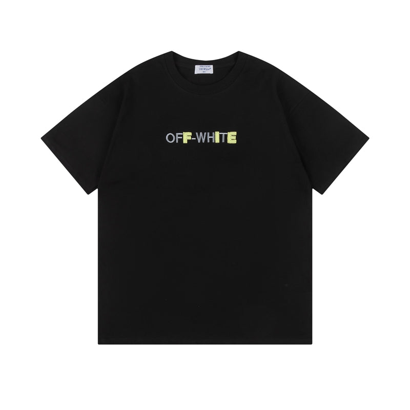 Off-white Men's and Women's Short-sleeved T-shirts