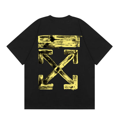 Off-white Men's and Women's Short-sleeved T-shirts