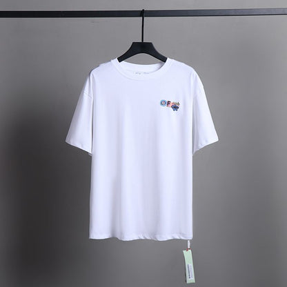 Off-white Men's and Women's Short-sleeved T-shirts