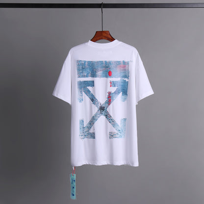 Off-white Men's and Women's Short-sleeved T-shirts