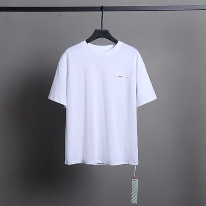 Off-white Men's and Women's Short-sleeved T-shirts