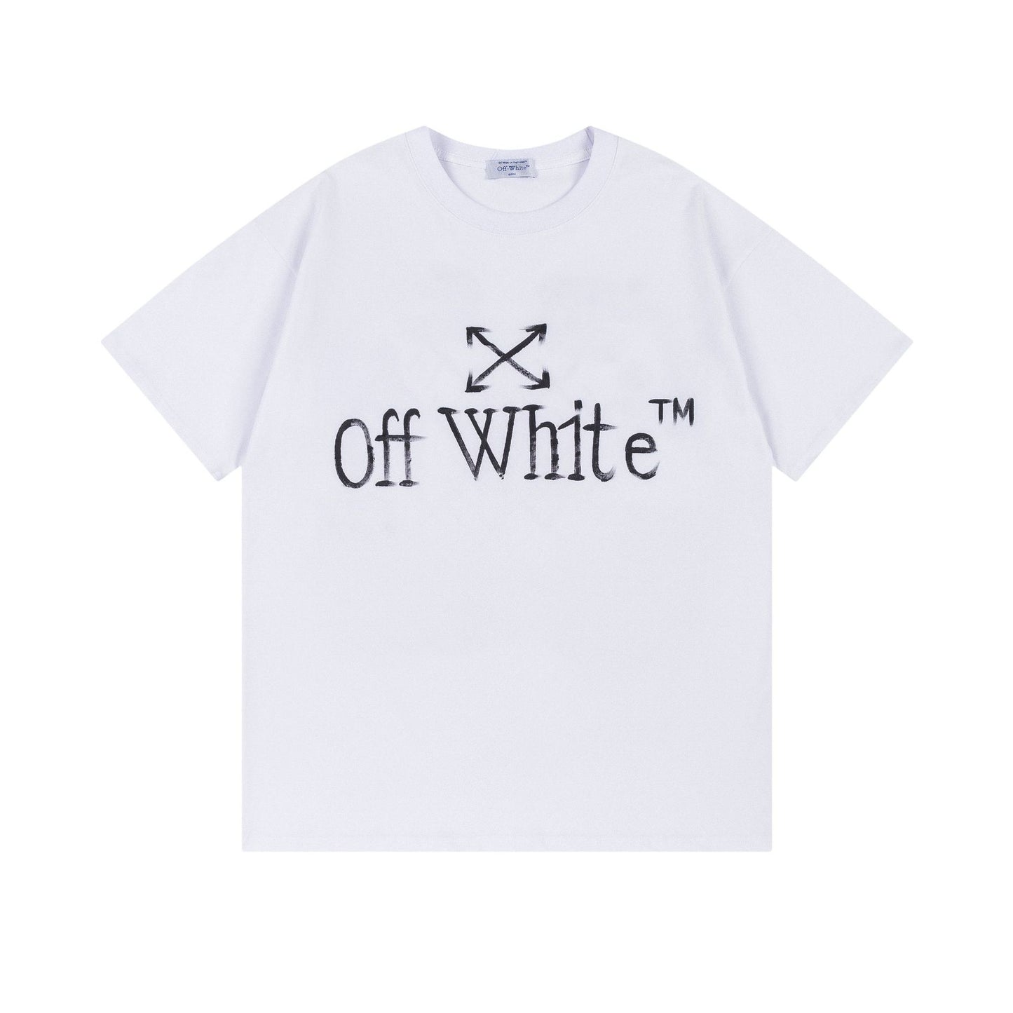 Off-white Men's and Women's Short-sleeved T-shirts