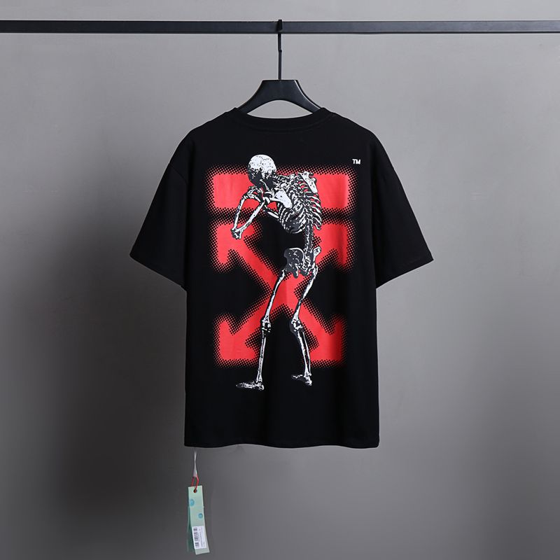 Off-white Men's and Women's Short-sleeved T-shirts