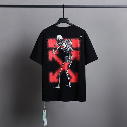 Off-white Men's and Women's Short-sleeved T-shirts