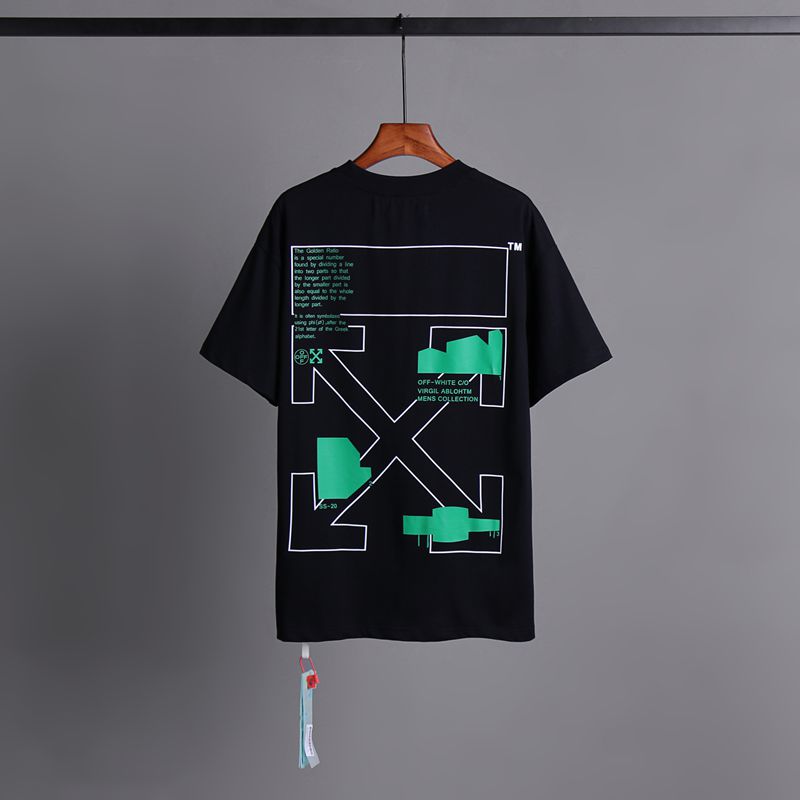 Off-white Men's and Women's Short-sleeved T-shirts