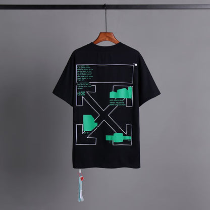 Off-white Men's and Women's Short-sleeved T-shirts