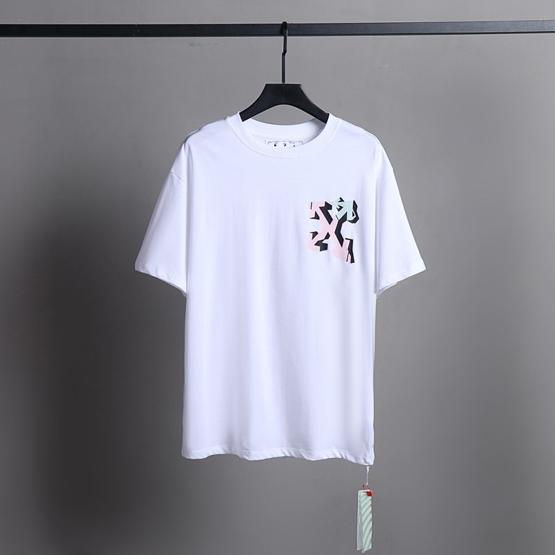 Off-white Men's and Women's Short-sleeved T-shirts