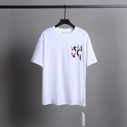 Off-white Men's and Women's Short-sleeved T-shirts