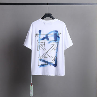 Off-white Men's and Women's Short-sleeved T-shirts