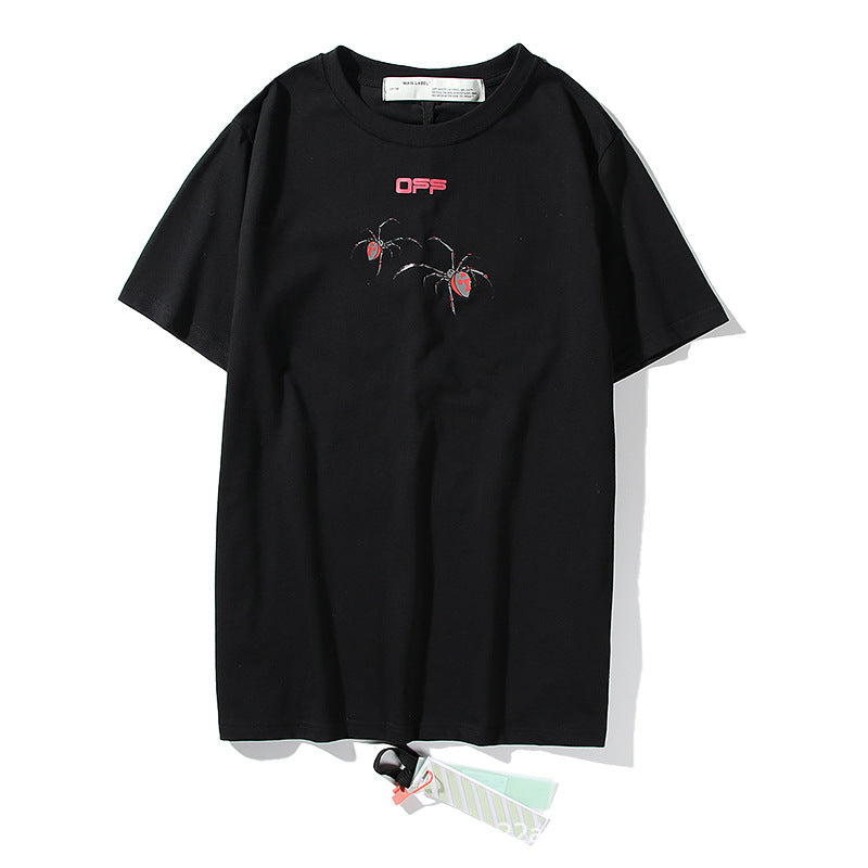 Off-white Men's and Women's Short-sleeved T-shirts