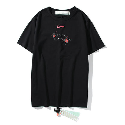 Off-white Men's and Women's Short-sleeved T-shirts