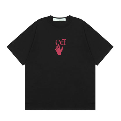 Off-white Men's and Women's Short-sleeved T-shirts