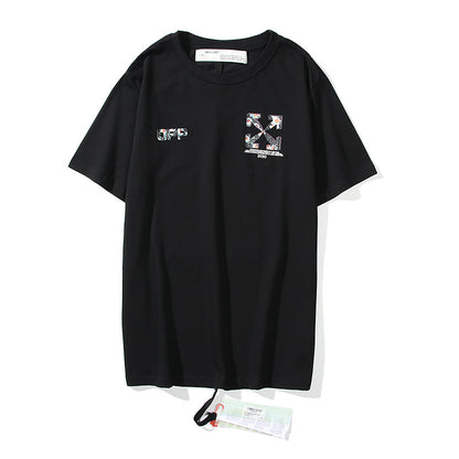 Off-white Men's and Women's Short-sleeved T-shirts
