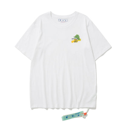 Off-white Men's and Women's Short-sleeved T-shirts