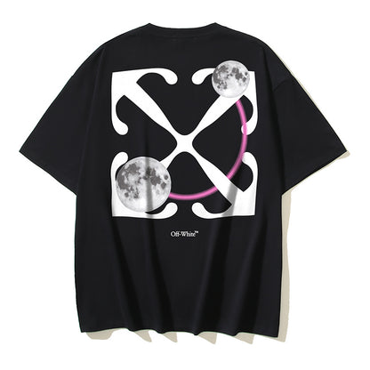 Off-white Men's and Women's Short-sleeved T-shirts