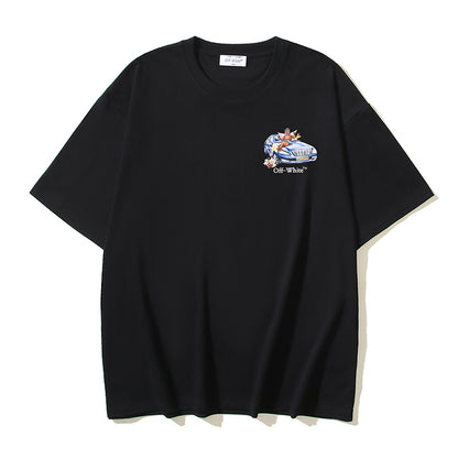 Off-white Men's and Women's Short-sleeved T-shirts